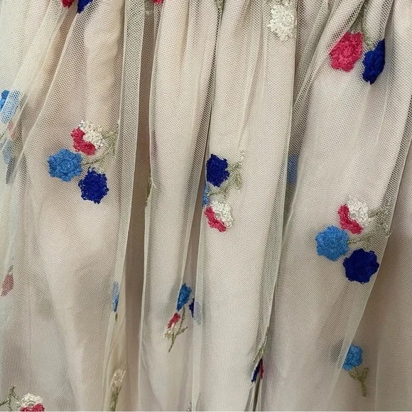 ModCloth Embroidery Floral Dress - Picture 4 of 7